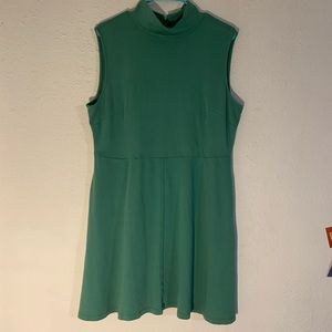 🌸New York & Company green turtle neck dress